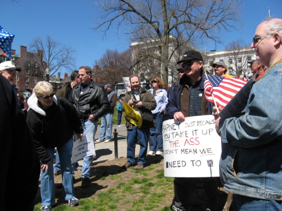 Barney Frank Tea Party Sign