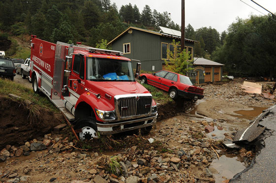 Jamestown Colorado 2013 Flood